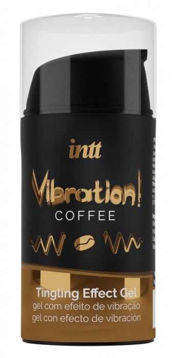 Жидкий интимный гель с эффектом вибрации Vibration! Coffee - 15 мл. - INTT - купить с доставкой во Владимире