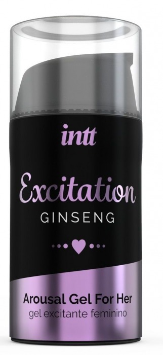 Женский возбуждающий интимный гель Excitation Ginseng - 15 мл. - INTT - купить с доставкой во Владимире