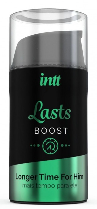 Мужской интимный гель для продления эрекции Lasts Boost - 15 мл. - INTT - купить с доставкой во Владимире