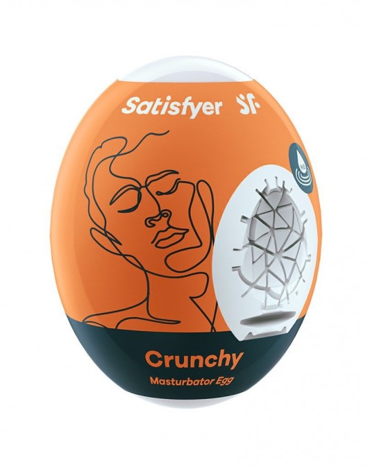 Мастурбатор-яйцо Satisfyer Crunchy Mini Masturbator - Satisfyer - во Владимире купить с доставкой