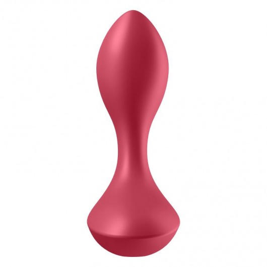 Красный вибромассажёр простаты Satisfyer Backdoor Lover - 14 см. - Satisfyer - во Владимире купить с доставкой