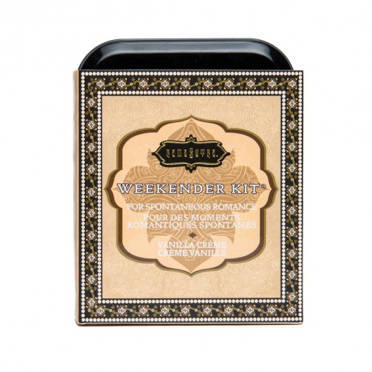 Эротический набор Weekender Kit Vanilla Creme - Kama Sutra - купить с доставкой во Владимире