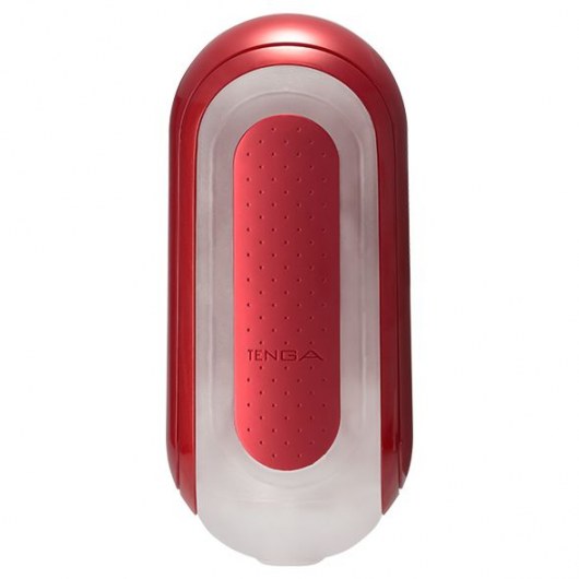 Красный мастурбатор Flip Zero Red   Warmer с подогревом - Tenga - во Владимире купить с доставкой