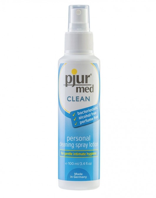 Гигиенический спрей pjur MED Clean Spray - 100 мл. - Pjur - купить с доставкой во Владимире