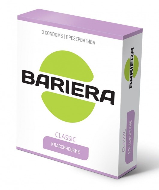 Классические презервативы Bariera Classic - 3 шт. - Bariera - купить с доставкой во Владимире