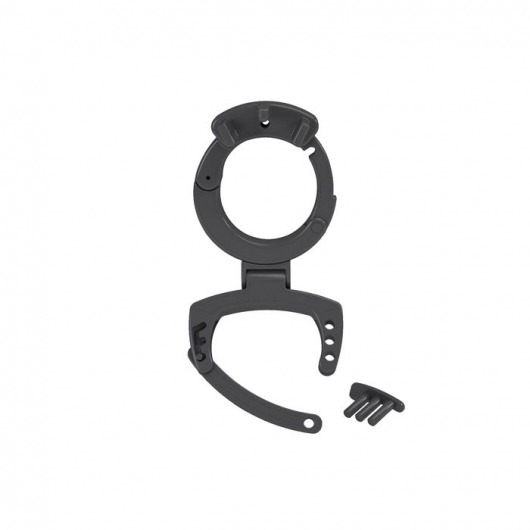 Кольцо с зажимом для мошонки для пояса верности Pubic Enemy - MyStim - купить с доставкой во Владимире