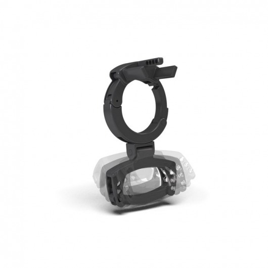 Кольцо с зажимом для мошонки для пояса верности Pubic Enemy - MyStim - купить с доставкой во Владимире