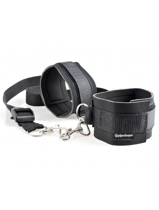 Набор для бондажа Cuff And Tether Set - Pipedream - купить с доставкой во Владимире