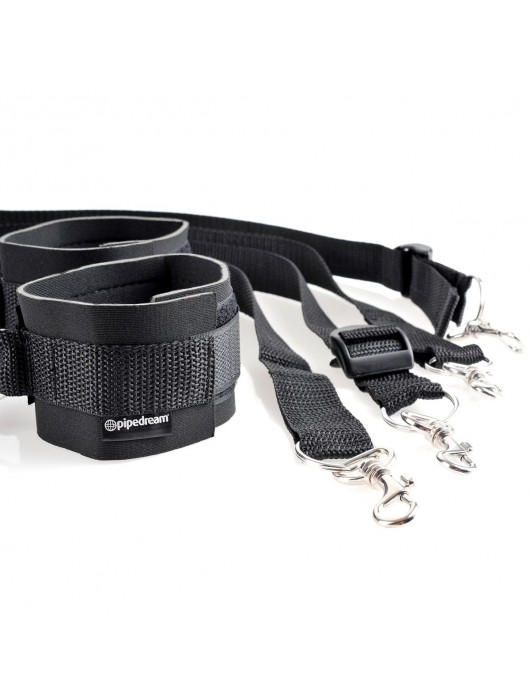 Набор для бондажа Cuff And Tether Set - Pipedream - купить с доставкой во Владимире