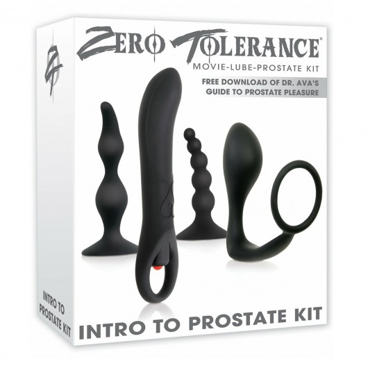Набор стимуляторов простаты Intro To Prostate Kit - Zero Tolerance - во Владимире купить с доставкой