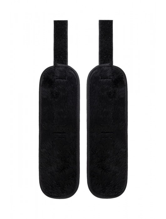 Серебристо-черные наручники Anonymo - ToyFa - купить с доставкой во Владимире