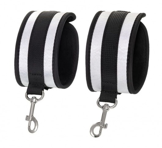 Серебристо-черные оковы Anonymo - ToyFa - купить с доставкой во Владимире