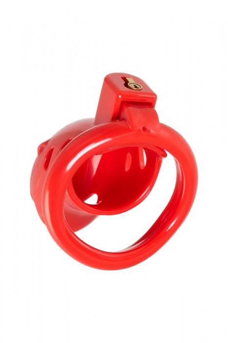 Красный мужской пояс верности из пластика - ToyFa - купить с доставкой во Владимире