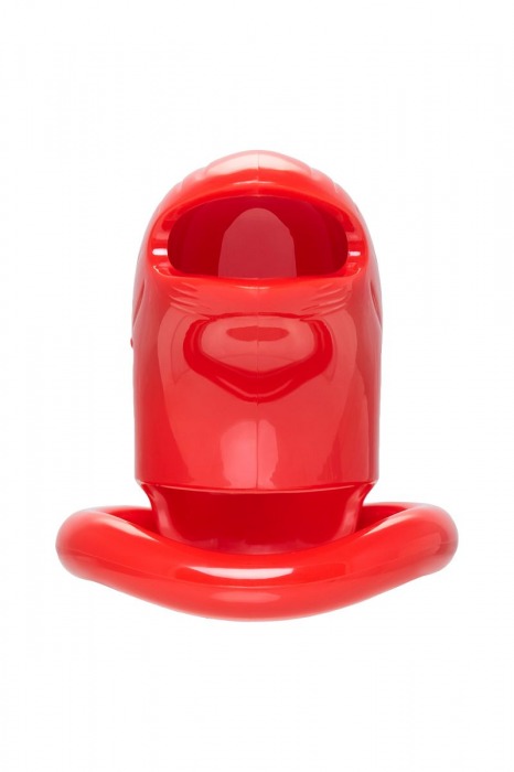 Красный мужской пояс верности из пластика - ToyFa - купить с доставкой во Владимире