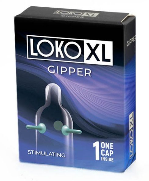 Стимулирующая насадка на пенис LOKO XL GIPPER - Sitabella - во Владимире купить с доставкой