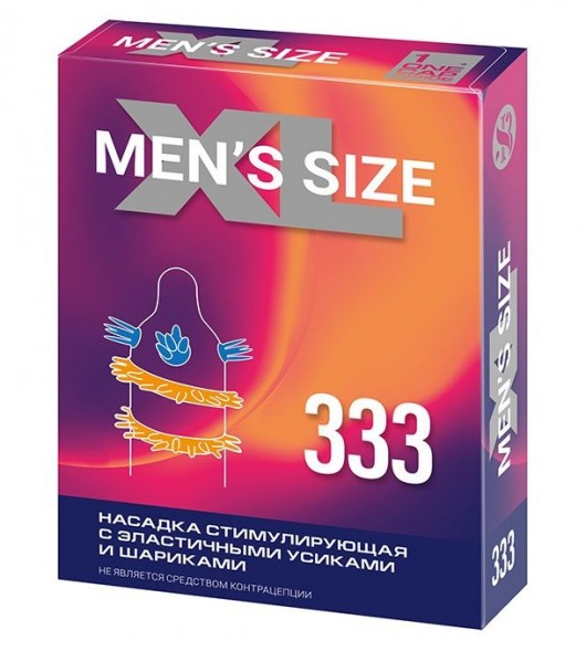 Стимулирующая насадка на пенис MEN SIZE 333 - Sitabella - во Владимире купить с доставкой