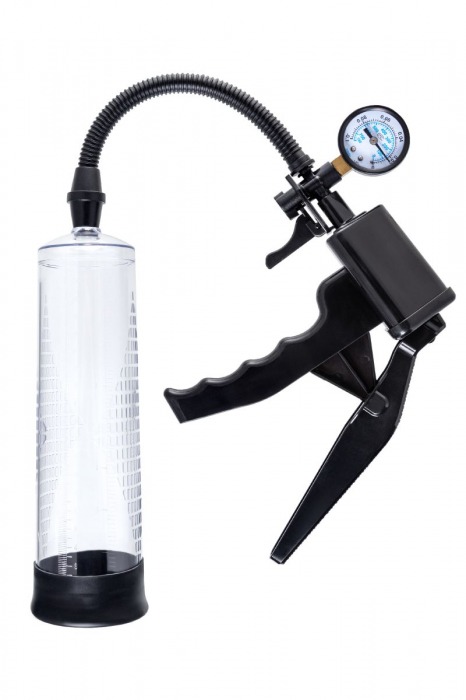 Прозрачная механическая помпа для пениса Viggo - Sexus - во Владимире купить с доставкой