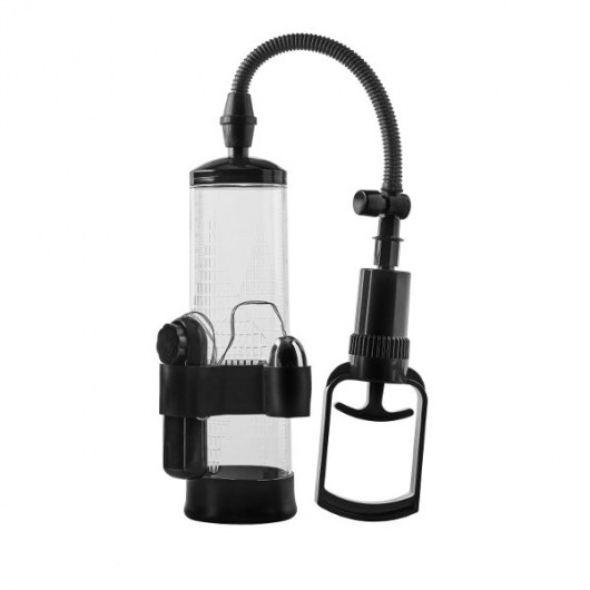 Прозрачная вакуумная помпа с вибрацией Vibrating Penis Pump - Dream Toys - во Владимире купить с доставкой