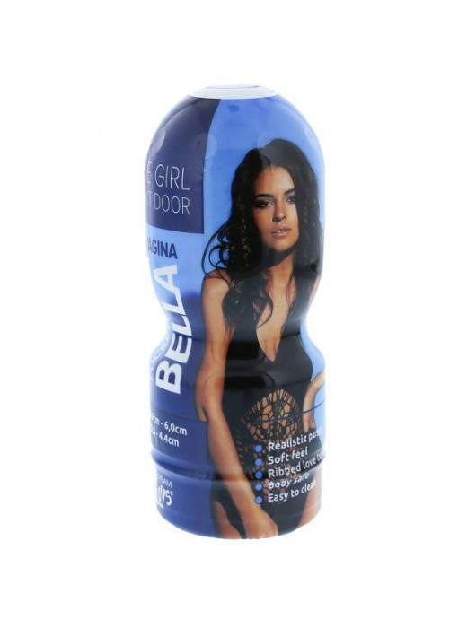 Телесный мастурбатор-вагина в тубе Bella - Dream Toys - во Владимире купить с доставкой