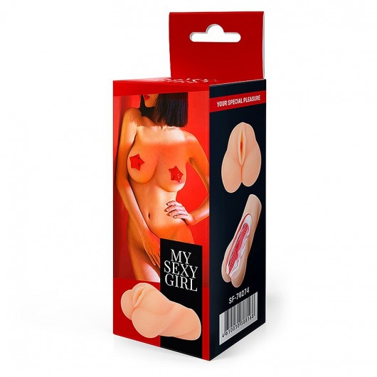 Мягкий реалистичный мастурбатор-вагина - Bior toys - во Владимире купить с доставкой