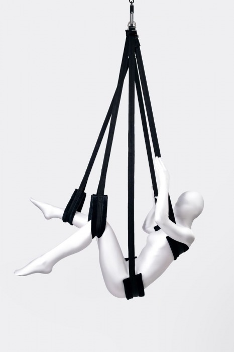 Черные секс-качели Anonymo №0503 - ToyFa - купить с доставкой во Владимире