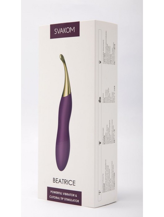 Точечный стимулятор клитора со сменными насадками Beatrice - Svakom