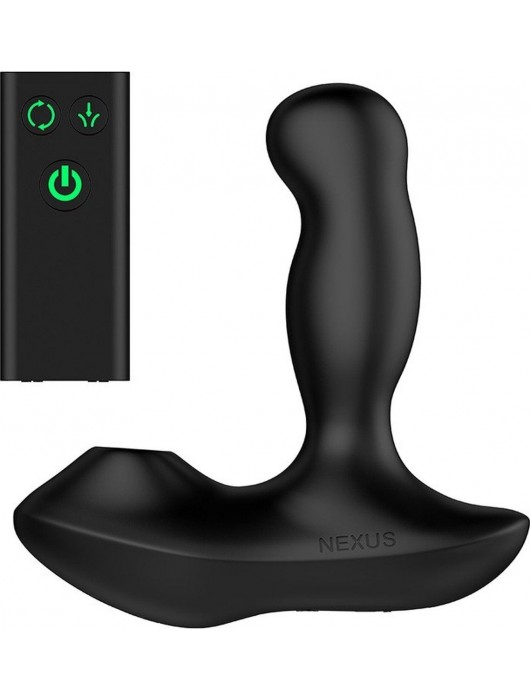 Черный вибратор-ротатор для стимуляции простаты Nexus Revo Air - Nexus Range - во Владимире купить с доставкой