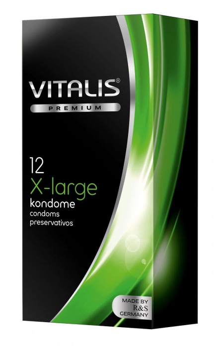 Презервативы увеличенного размера VITALIS PREMIUM x-large - 12 шт. - Vitalis - купить с доставкой во Владимире