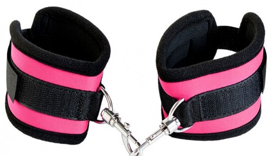 Оковы на ноги из неопрена розового цвета - ToyFa - купить с доставкой во Владимире