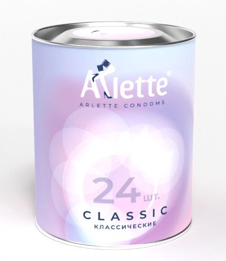 Классические презервативы Arlette Classic - 24 шт. - Arlette - купить с доставкой во Владимире