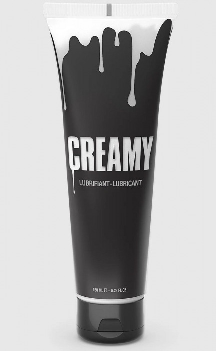 Смазка на водной основе Creamy с консистенцией спермы - 150 мл. - Strap-on-me - купить с доставкой во Владимире