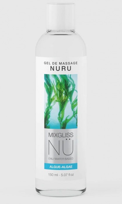 Массажный гель на водной основе Mixgliss NU Algae - 150 мл. - Mixgliss - купить с доставкой во Владимире