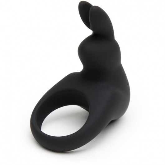 Черное эрекционное виброкольцо Happy Rabbit Rechargeable Rabbit Cock Ring - Happy Rabbit - во Владимире купить с доставкой