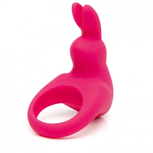 Розовое эрекционное виброкольцо Happy Rabbit Rechargeable Rabbit Cock Ring - Happy Rabbit - во Владимире купить с доставкой