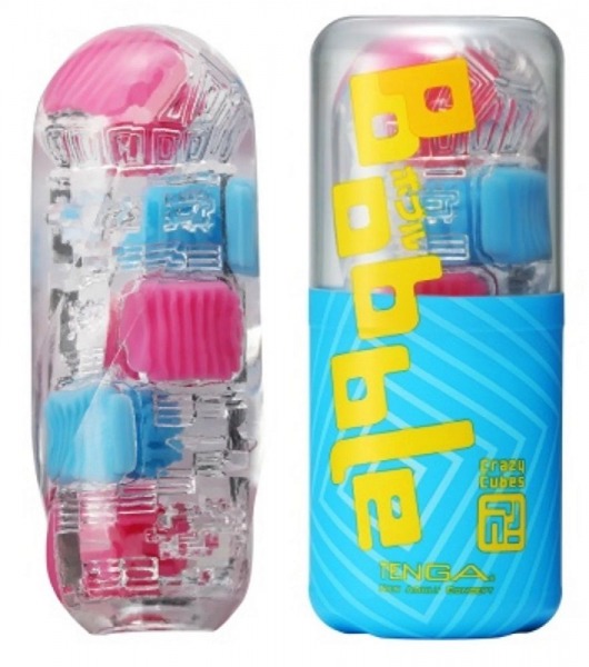 Мастурбатор Tenga Bobble Crazy Cubes - Tenga - во Владимире купить с доставкой