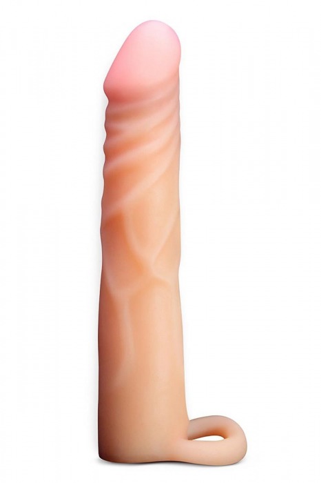 Телесная насадка на пенис Cock Xtender - 17,7 см. - Blush Novelties - во Владимире купить с доставкой