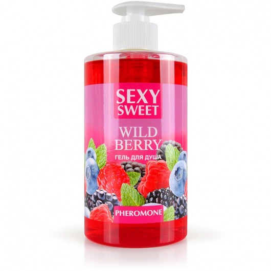 Гель для душа Sexy Sweet Wild Berry с ароматом лесных ягод и феромонами - 430 мл. -  - Магазин феромонов во Владимире