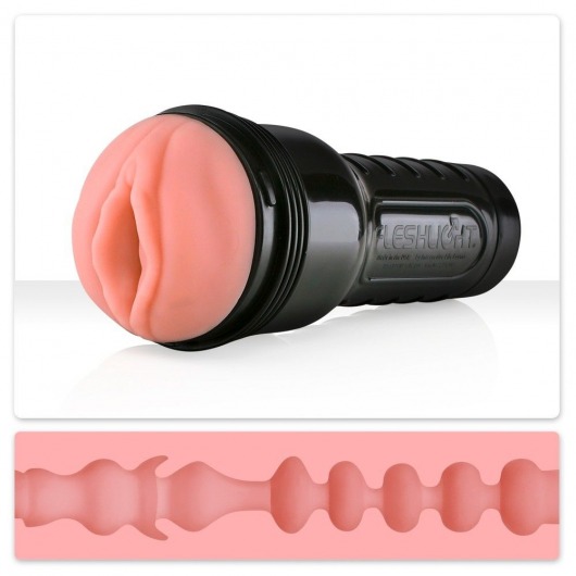 Мастурбатор-вагина Fleshlight - Pink Lady Mini-Lotus - Fleshlight - во Владимире купить с доставкой