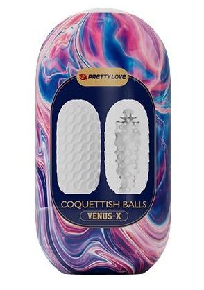 Мастурбатор в форме яйца Coquettish Balls - Baile - во Владимире купить с доставкой