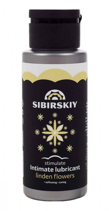 Возбуждающий интимный лубрикант SIBIRSKIY с ароматом цветков липы - 100 мл. - Sibirskiy - купить с доставкой во Владимире
