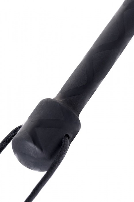 Чёрный стек с фигуркой леопарда на наконечнике - 21 см. - ToyFa - купить с доставкой во Владимире