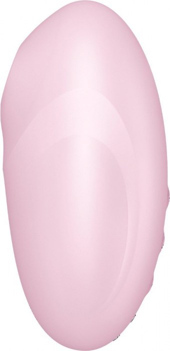 Розовый вакуум-волновой стимулятор с вибрацией Vulva Lover 3 - Satisfyer