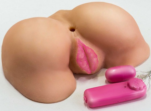 Вибровагина с двумя отверстиями и с выносным пультом - LOVETOY (А-Полимер) - во Владимире купить с доставкой