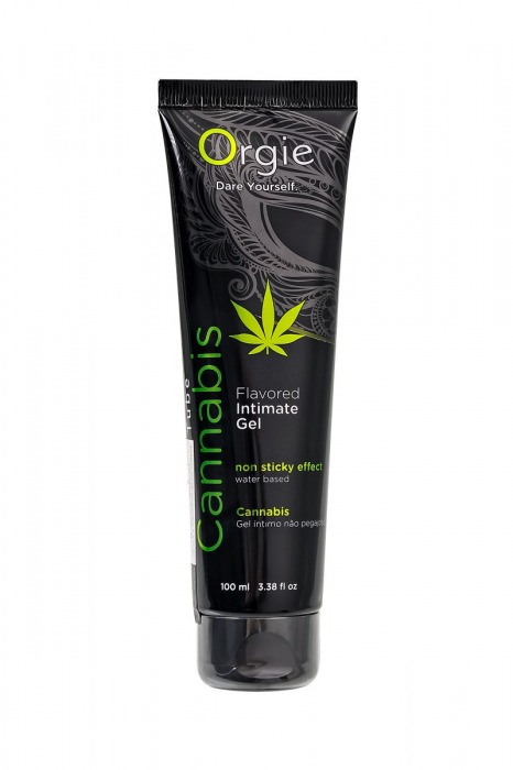 Интимный гель на водной основе ORGIE Lube Tube Cannabis - 100 мл. - ORGIE - купить с доставкой во Владимире