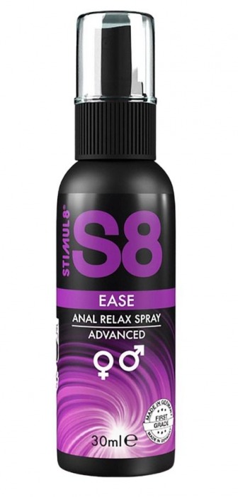 Расслабляющий анальный спрей S8 Ease Anal Relax Spray - 30 мл. - Stimul8 - купить с доставкой во Владимире