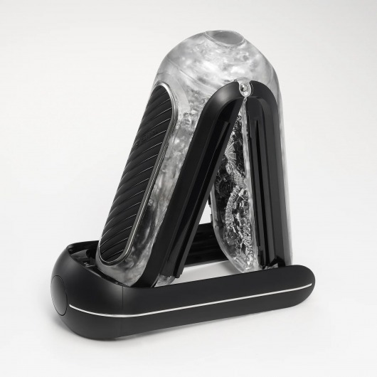 Черный мастурбатор Tenga Flip Zero Gravity с вибрацией - Tenga - во Владимире купить с доставкой