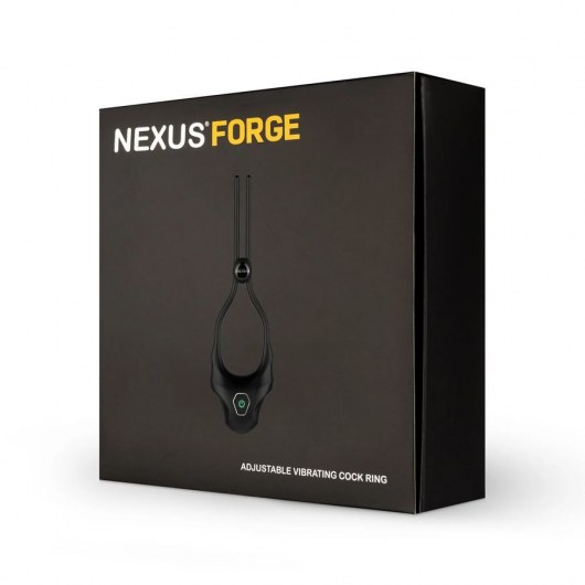 Черное эрекционное лассо с вибрацией Nexus Forge - Nexus Range - во Владимире купить с доставкой