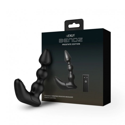 Черный вибростимулятор Nexus Bendz Prostate Edition - 14,1 см. - Nexus Range - во Владимире купить с доставкой