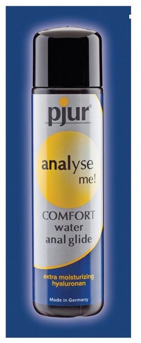 Анальный лубрикант pjur ANALYSE ME Comfort Water Anal Glide - 2 мл. - Pjur - купить с доставкой во Владимире