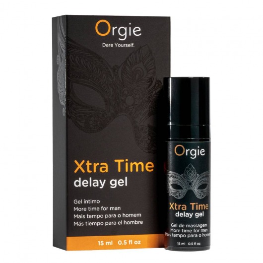 Продлевающий гель Orgie Xtra Time Delay Gel - 15 мл. - ORGIE - купить с доставкой во Владимире